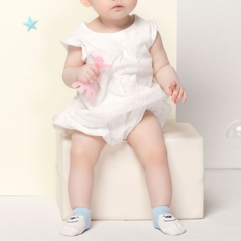Vớ Cotton Chống Trượt Họa Tiết Hoạt Hình Dễ Thương Cho Bé Sơ Sinh JP6
