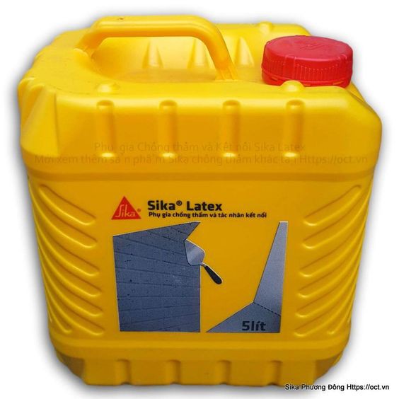 SIKA LATEX TH -Phụ gia chống thấm và tác nhân kết nối 5L