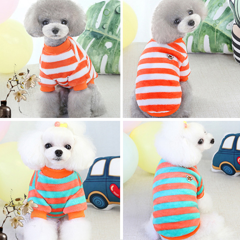 🐶SD Con chó nhỏ dễ thương Áo khoác Hoodie Mùa đông Quần áo ấm áp cho thú cưng Cún con mèo áo thun cho thú cưng Quần áo