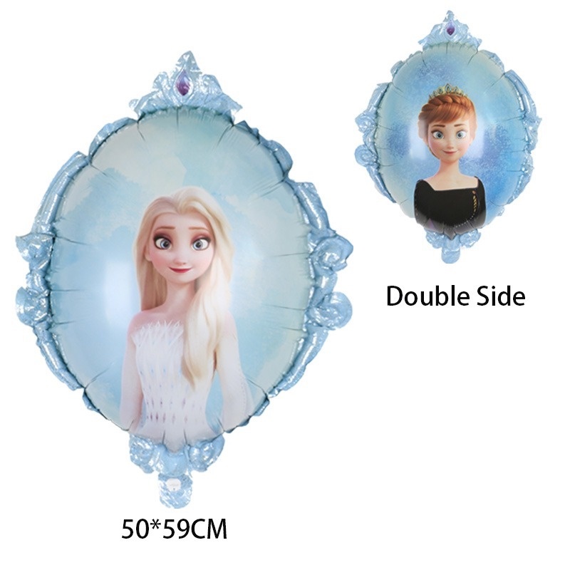 Bong Bóng Lá Nhôm Hình Công Chúa Elsa Anna Disney Trang Trí Tiệc Sinh Nhật / Tiệc Cưới Cho Bé