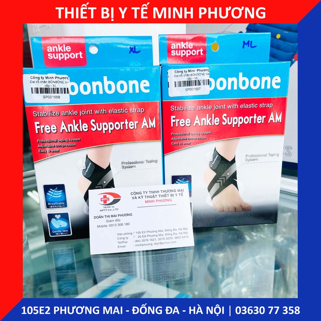 Đai cổ chân BONBONE cao cấp