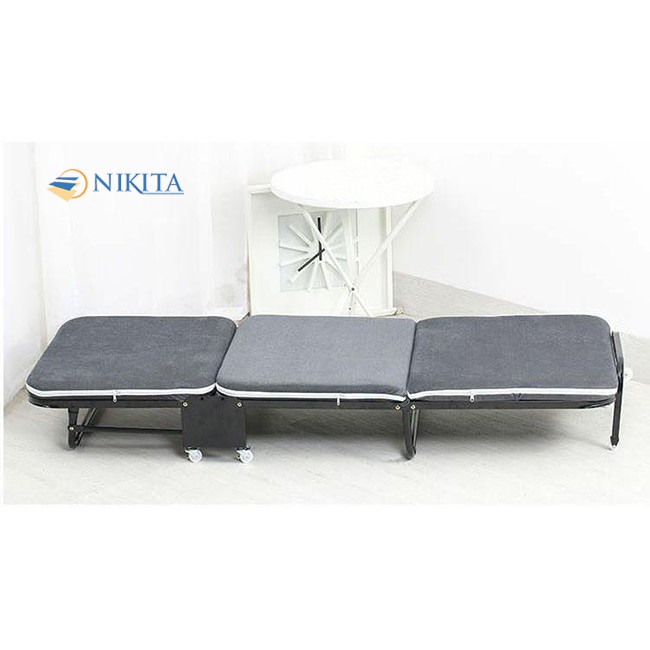 Giường Gấp Văn Phòng Cao Cấp NIKITA Chính Hãng, Có Thể Ngồi Như Sofa