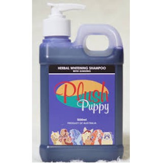 Dầu tắm trắng, giữ màu tinh chất sâm Plush Puppy 500mL - HERBAL WHITENING SHAMPOO GINSENG
