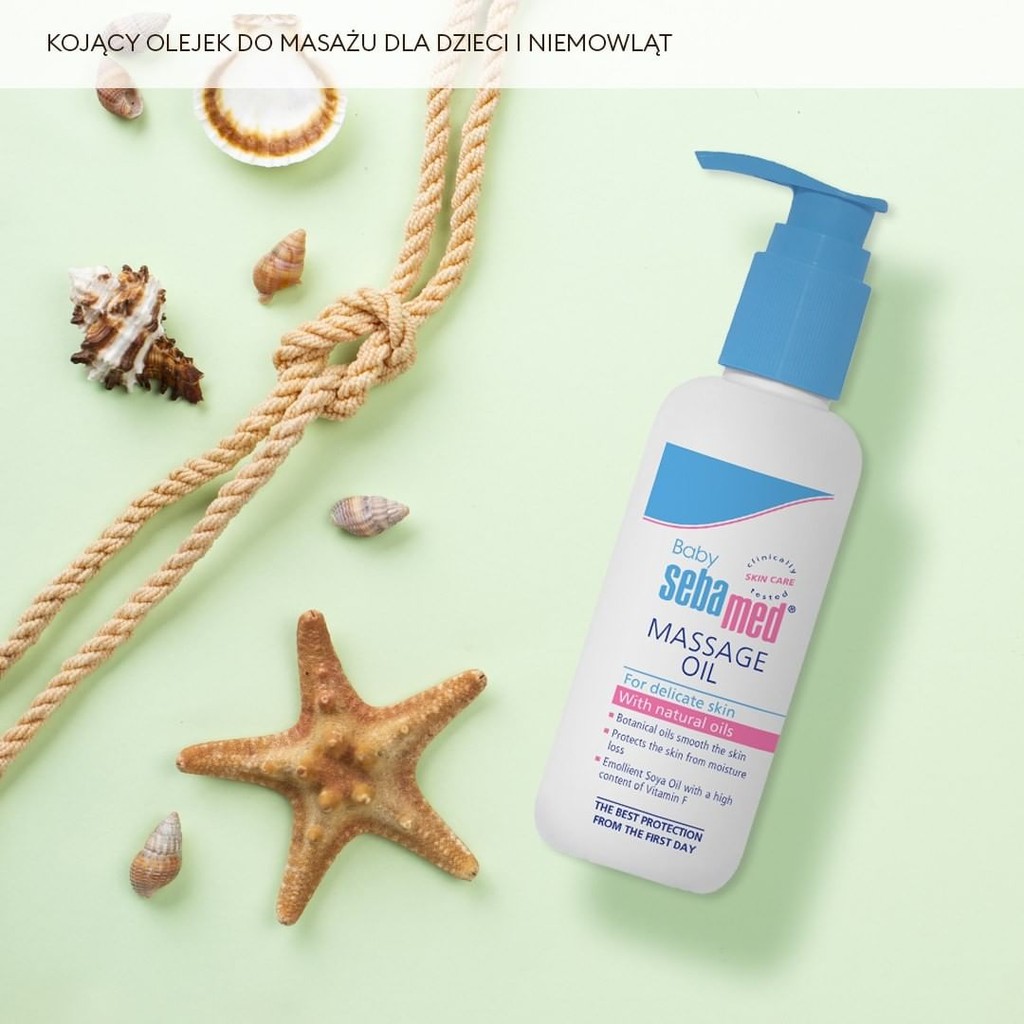 Dầu mát-xa trẻ em Baby Sebamed Soomthing Massage Oil pH5.5 (150ml)