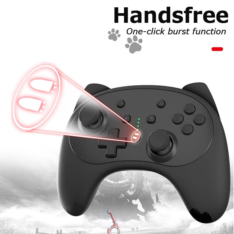 Tay Cầm Chơi Game Bluetooth Không Dây Cho Nintendo Switch Pro / Lite / Pc / Android / Joystick