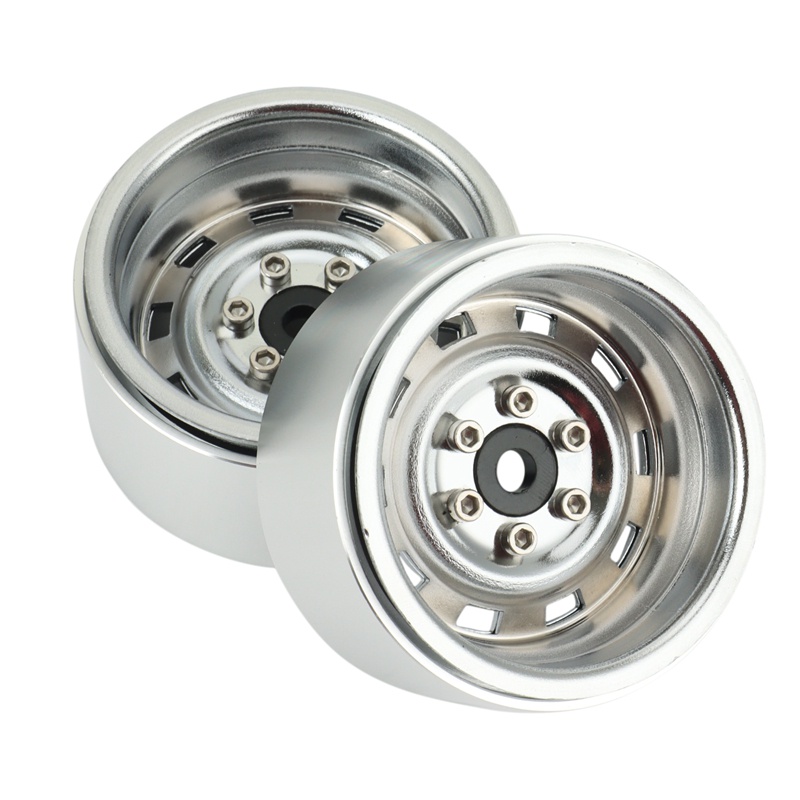 Set 4 Bánh Xe 1.9 Bằng Kim Loại Cho Xe Điều Khiển Crawler Axial SCX10 90046 AXI03007 Traxxas TRX4 RC4WD D90