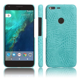 Ốp lưng da vân cá sấu cho điện thoại Google Pixel