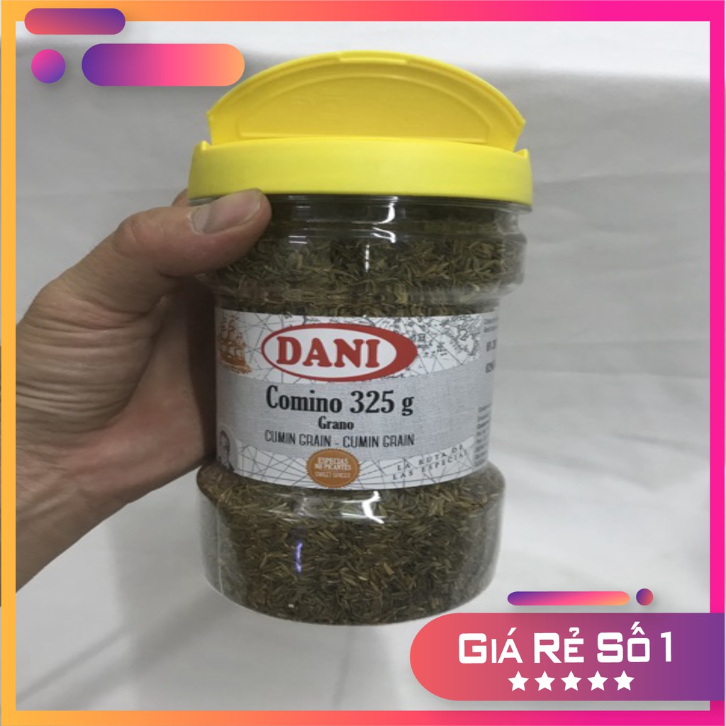 [CHẤT LƯƠNG CAO] Hạt thì là Ai Cập Dani 325g - Cumin Grain - Hạt Thì Là nhập khẩu Tây Ban Nha 325g