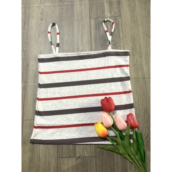 Áo 2 dây ngang sọc form dưới 53kg