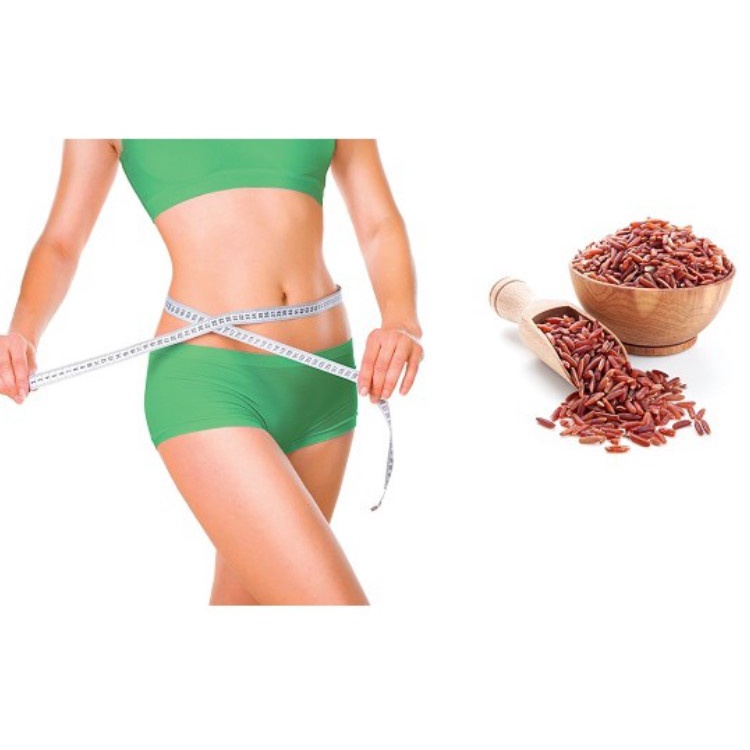 TRÀ GẠO LỨT ĐỎ_GIẢM CÂN_THANH NHIỆT GIẢI ĐỘC - GÓI 1KG, 500G