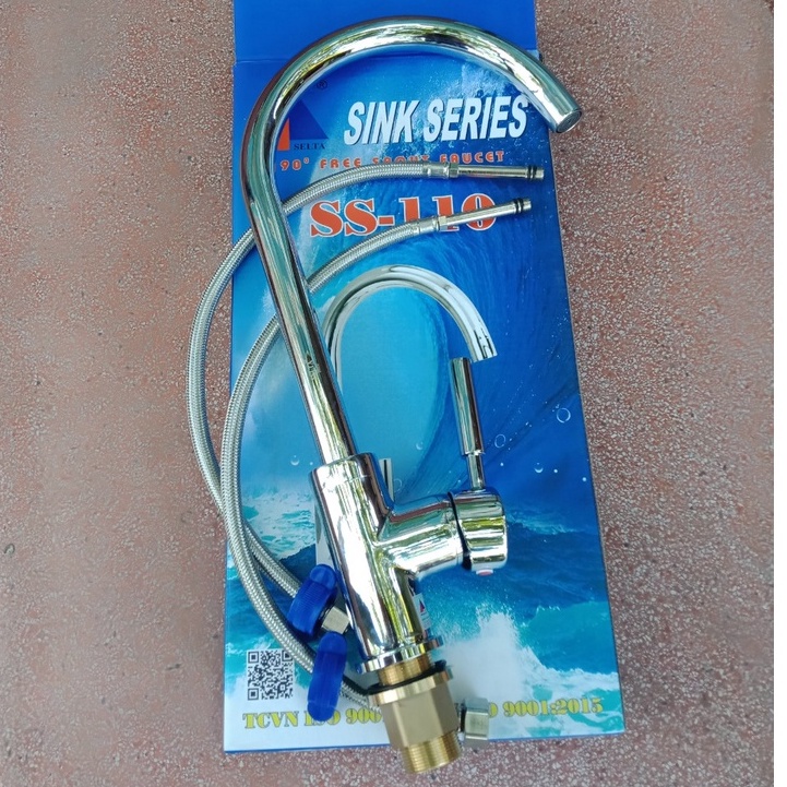 Vòi rửa bát nóng lạnh cắm chậu SELTA SS-110
