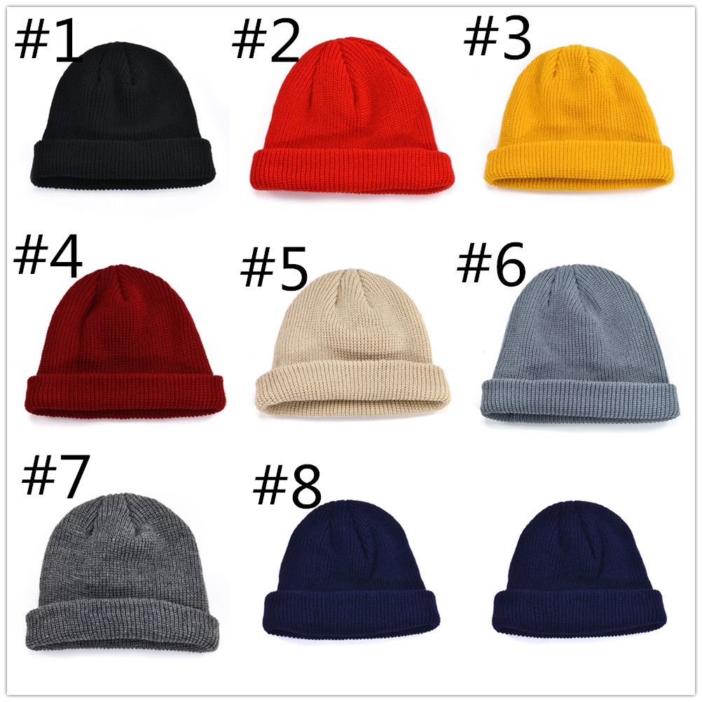 Mũ Len Beanie Giữ Ấm Thời Trang Unisex Trẻ Trung