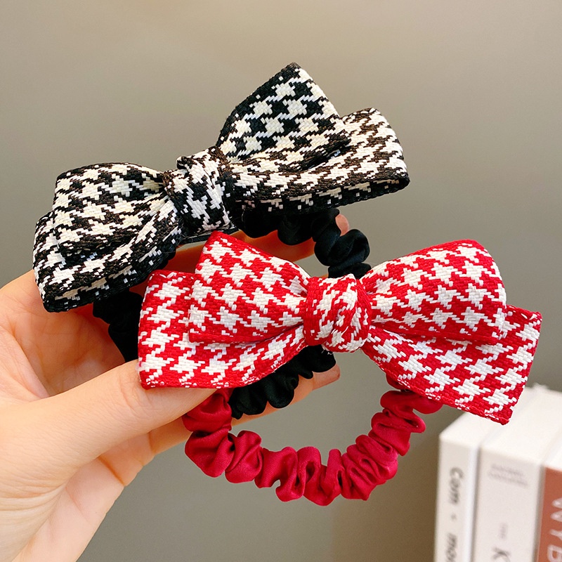 Dây Buộc Tóc Đuôi Ngựa Họa Tiết Răng Cưa Dễ Thương Cho Bé