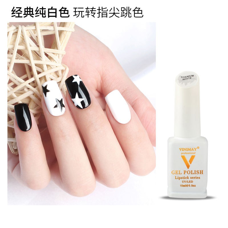 Sơn Gel trắng/ đen VINIMAY chai 15ml