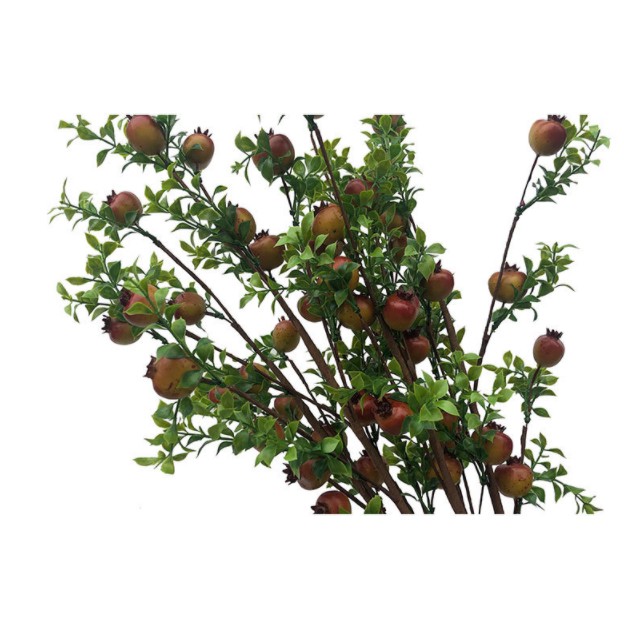 Cây giả- cây lựu giả trang trí siêu xinh mang lại phong thủy may mắn-cao 70cm