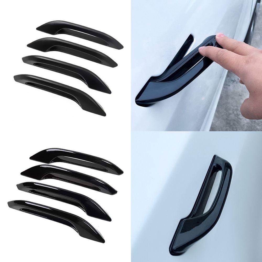 Bộ 4 Vỏ Bọc Bảo Vệ Tay Nắm Cửa Xe Hơi Tesla Chống Đóng Băng Tiện Dụng