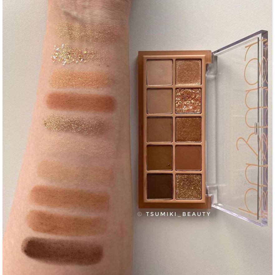 Bảng Phấn Mắt 10 Màu Siêu Lấp Lánh Romand Better Than Eye Palette