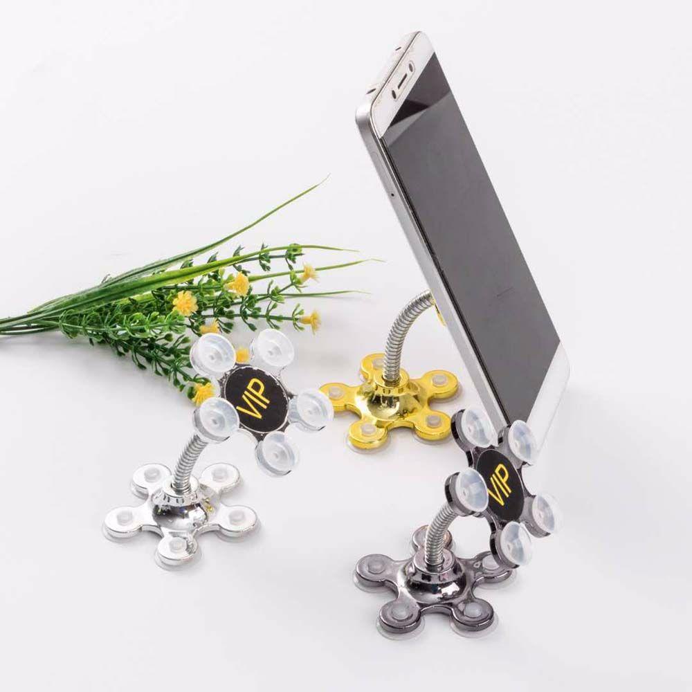 Norman Giá Đỡ Điện Thoại Hình Hoa Đa Năng Có Giác Hút Xoay 360 Độ Không Để Lại Dấu Vết