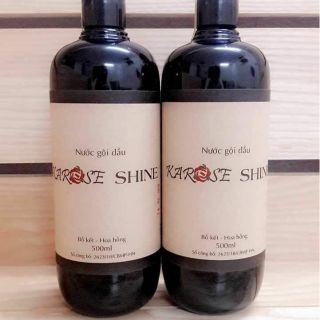 [TẶNG 1 giấy Fudo bỏ túi ] KAROSE SHINE -GỘI ĐẦU BỒ KẾT HOA HỒNG ( DATE LUÔN MỚI NHẤT  )