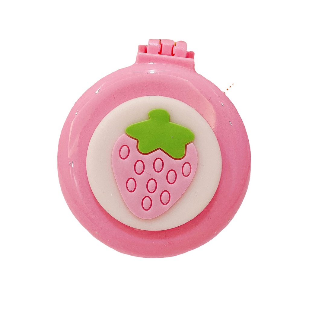 Lược Chải Tóc Túi Khí Mát Xa Trang Điểm Hình Hoạt Hình Dễ Thương Có Thể Gấp Gọn