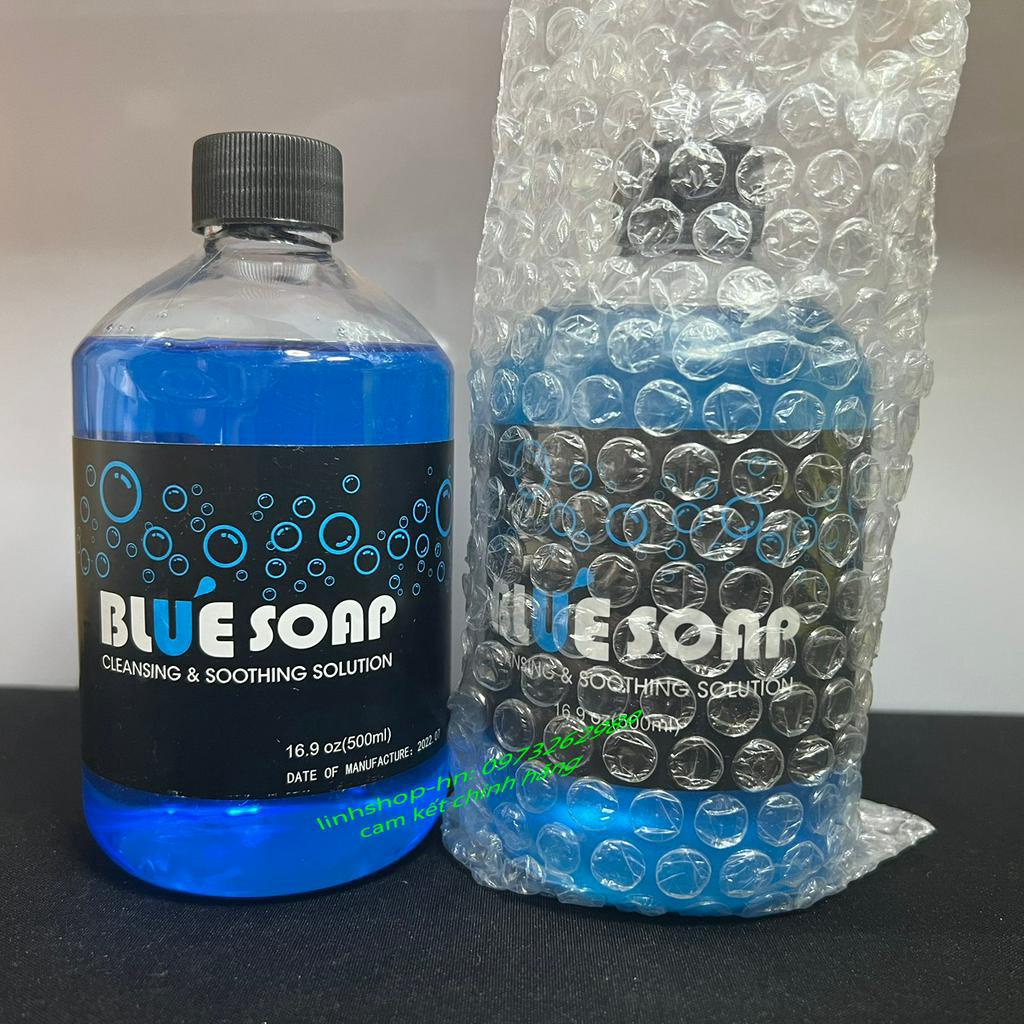 Dung dịch tạo bọt Blue Soap siêu đặc lau chùi mực phun xăm, bình tạo bọt / linhshop-hn