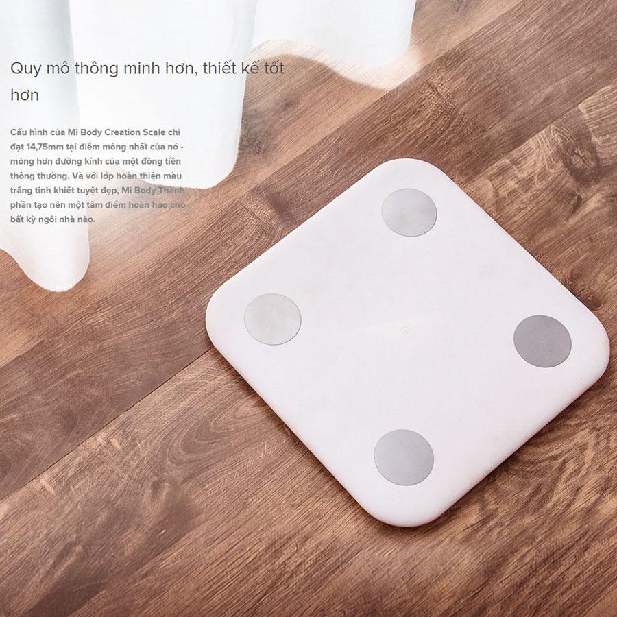Cân điện tử thông minh Xiaomi Mi Body Composition Scale 2 - Bảo hành 3 tháng