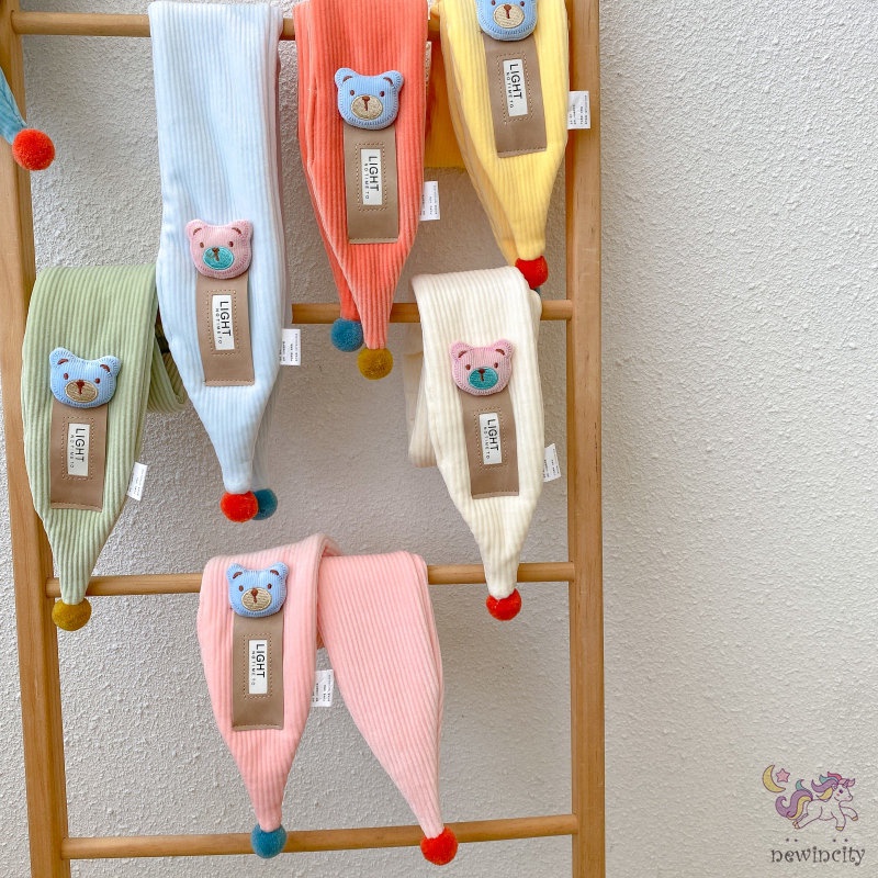 Khăn choàng họa tiết hoạt hình dễ thương cho bé