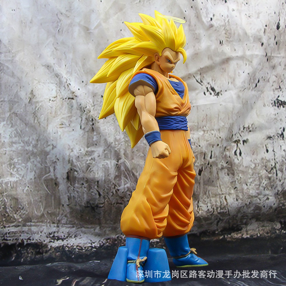 [Mã LIFEXANH03 giảm 10% đơn 500K] (Có sẵn - 32cm) Mô Hình Songoku Super Saiyan SSJ3 siêu nét - Figure Dragon Ball