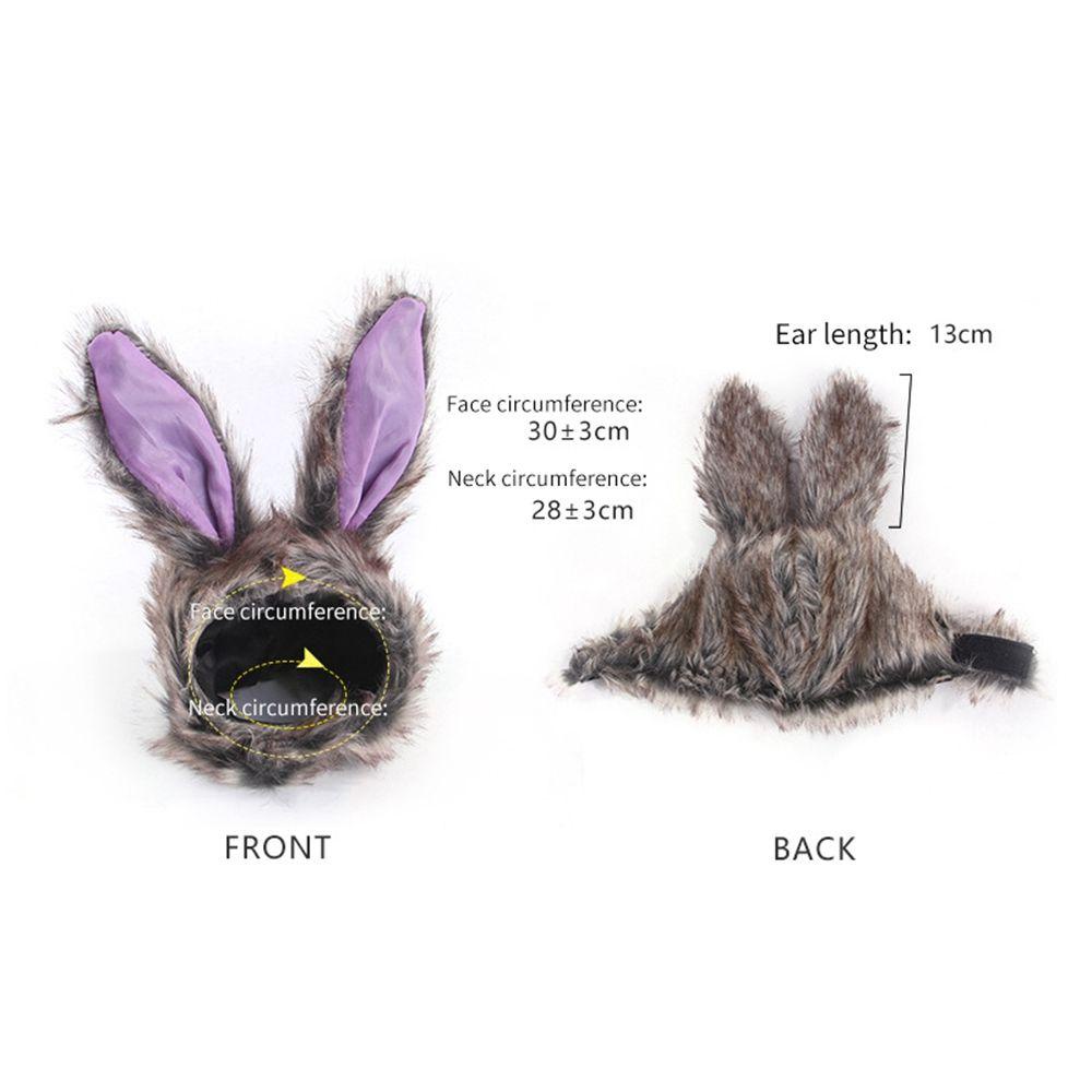 AUGUSTINA Mũ Đội Hóa Trang Chủ Đề Chó Mèo Dễ Thương Dùng Làm Phụ Kiện Chụp Ảnh Cho Thú Cưng