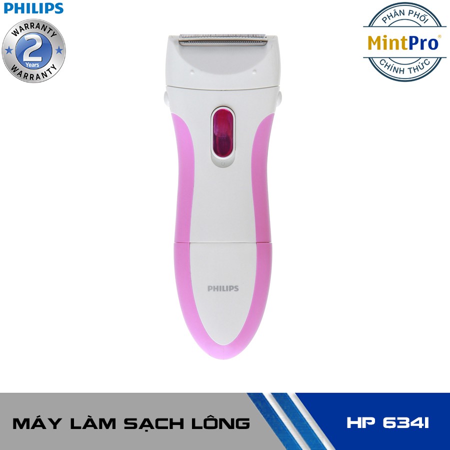 Máy làm sạch lông cho nữ Philips HP6341/00 - Hàng chính hãng - Bảo hành 2 năm toàn quốc