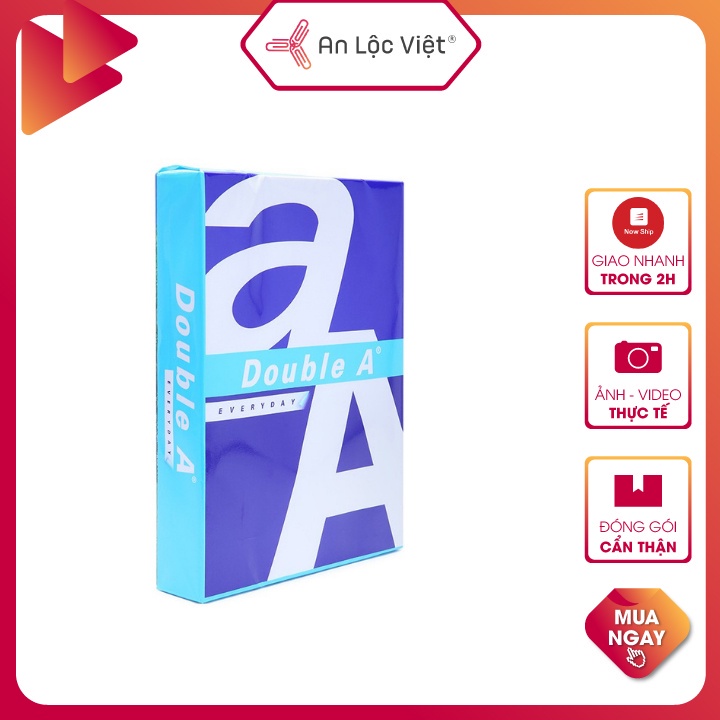 Giấy A3 Double A 70 gsm 500 tờ chính hãng