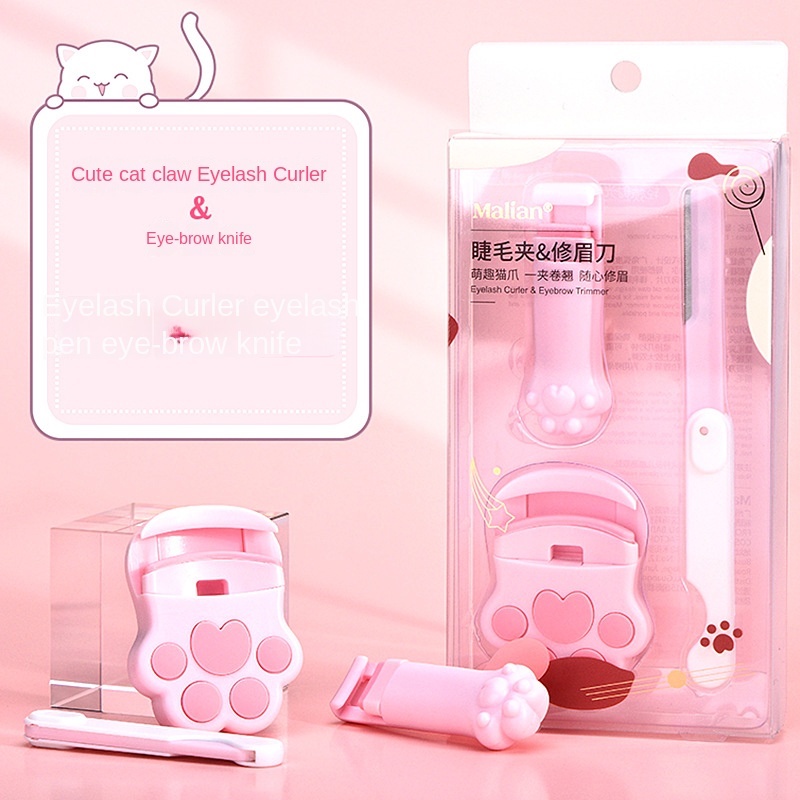 Set bấm mi 3 món Malian Eyelash Curler &amp; Eyebrow Trimmer, Dụng Cụ Bấm Mi / Lông Mày 3 Trong 1 Tiện Dụng, 3 in 1