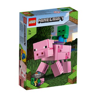 LEGO® Minecraft™ 21157 Bé Zombie Và Lợn Khổng Lồ