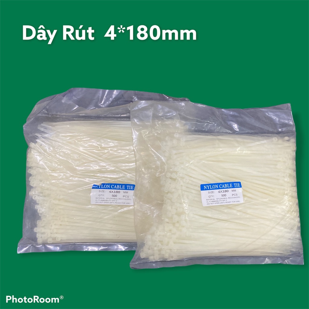 Dây rút nhựa 4*180mm