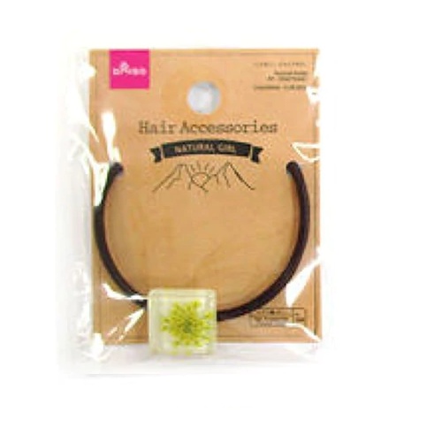 Daiso Cột tóc NT hình hoa khô