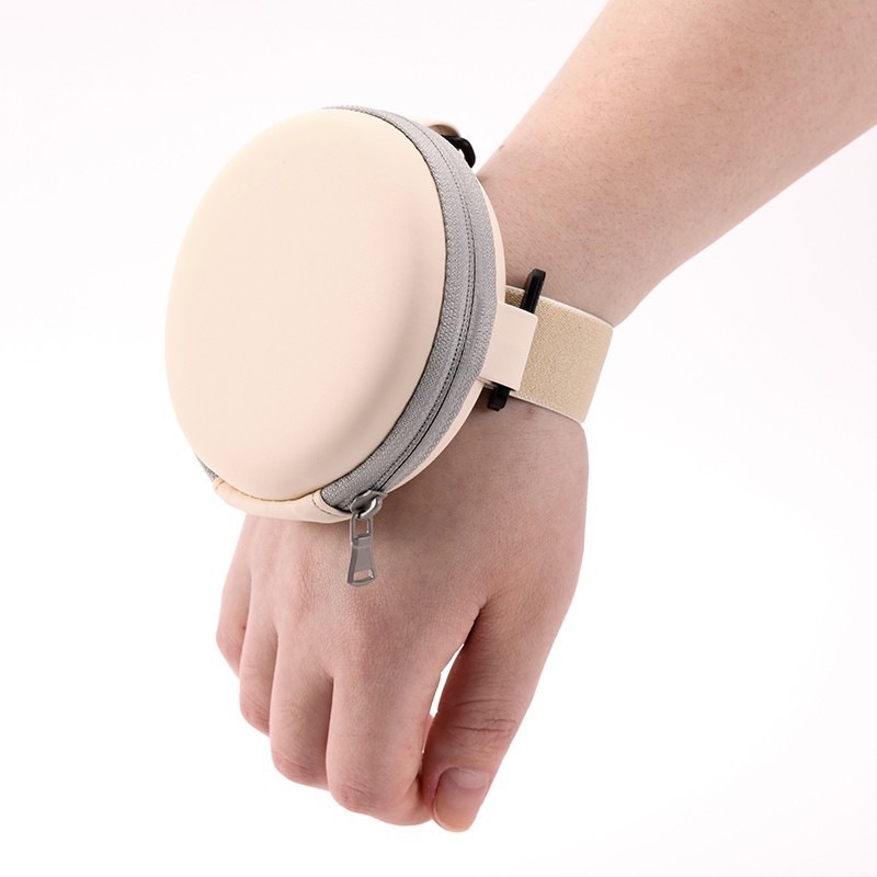 Hộp Đựng Bảo Vệ Mắt Kính Hình Tròn Có Khóa Kéo Dành Cho Nam Nữ