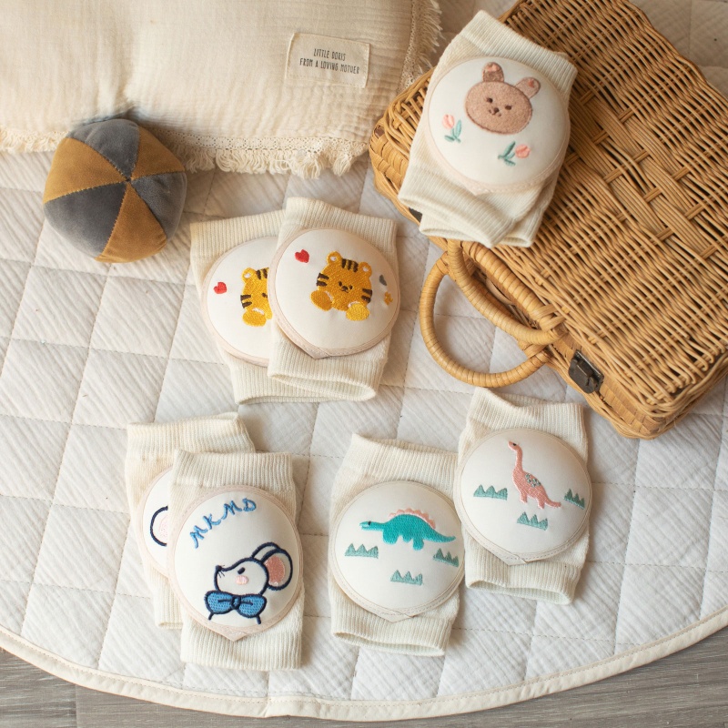 Đệm Bảo Vệ Đầu Gối Trung Tính Cho Bé Tập Bò 1 +