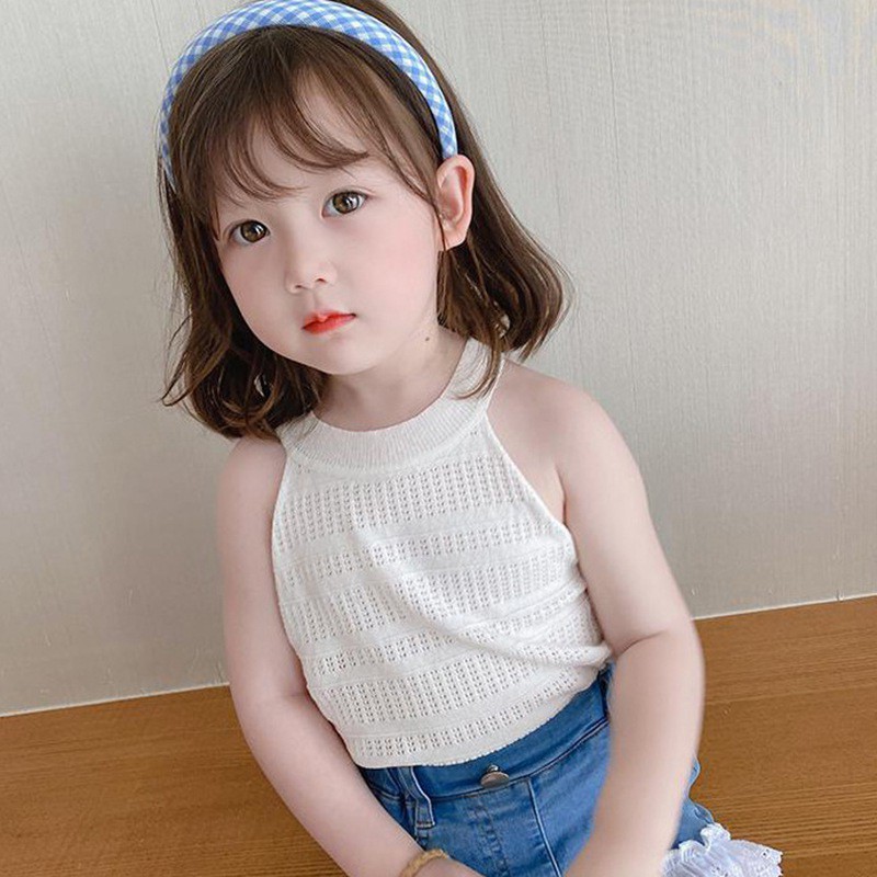 Áo hai dây kiểu dáng thời trang cho bé gái