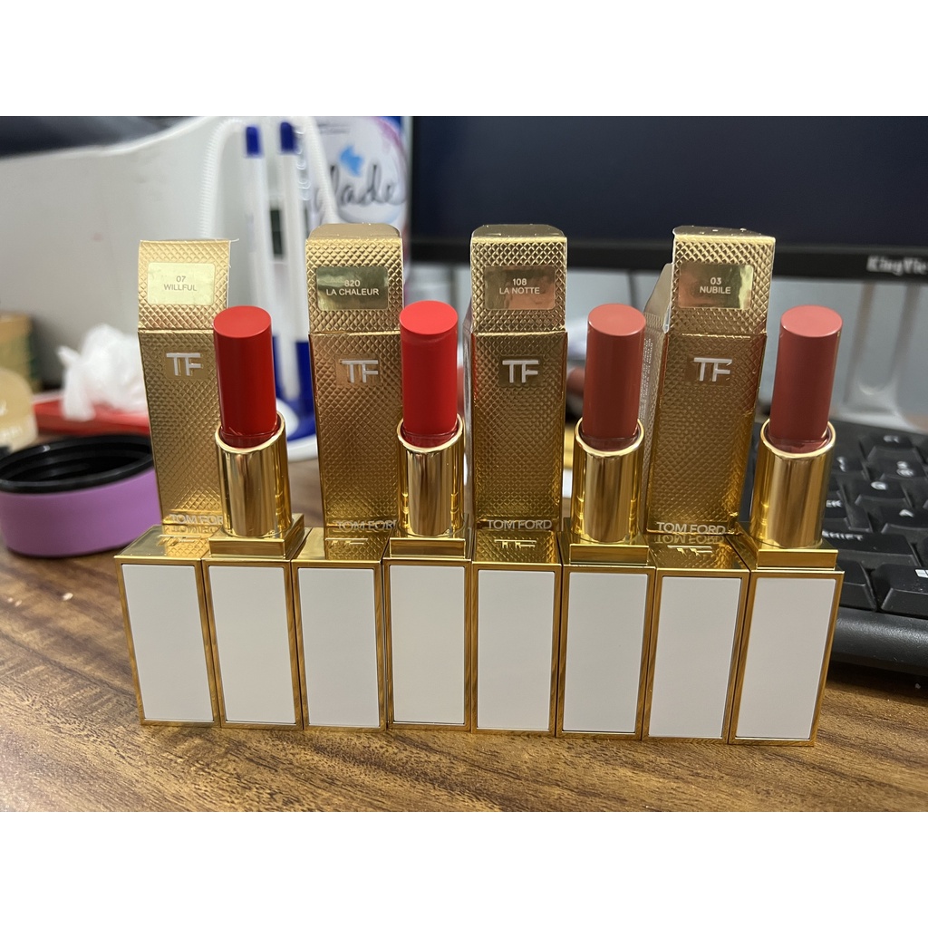 [Mẫu mới 2022] Son Tom Ford lip color Satin và Matte, các dòng Limited 2022 HOT nhất 2023, tiệm son ruby