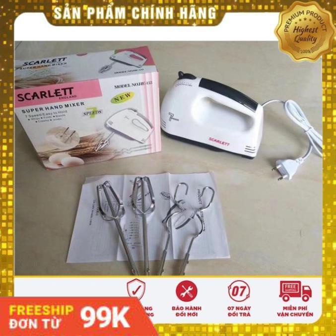 Máy đánh Trứng - Cầm tay 180w 7 tốc độ - bảo hàng 1 đổi 1