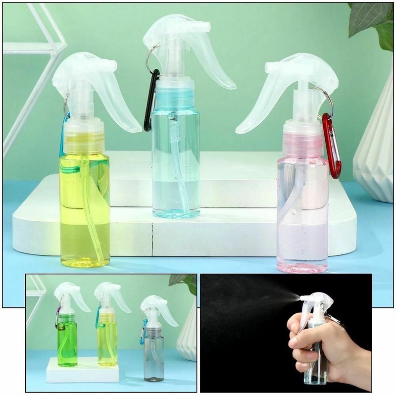 Chai xịt móc khóa du lịch mini 60ml có thể tái sử dụng