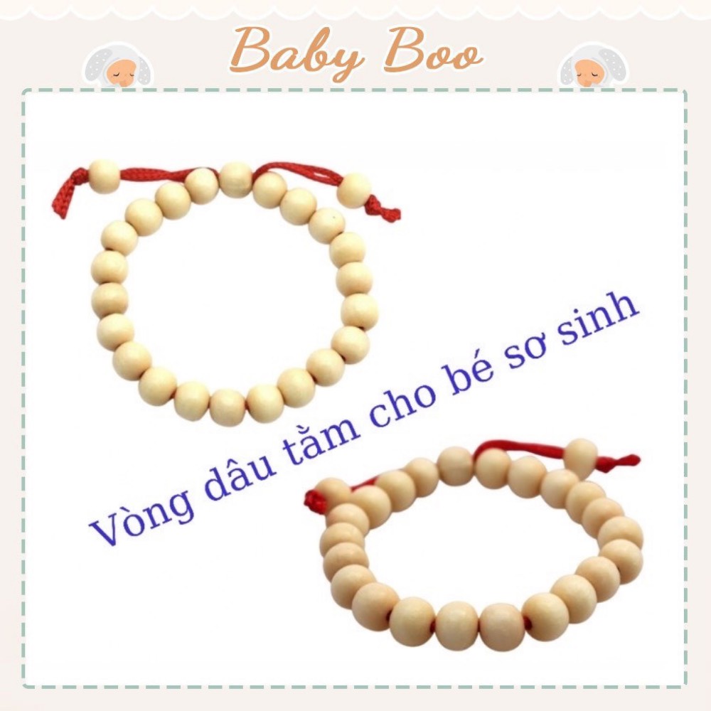 Vòng dâu tằm cho bé sơ sinh [ babyboo]