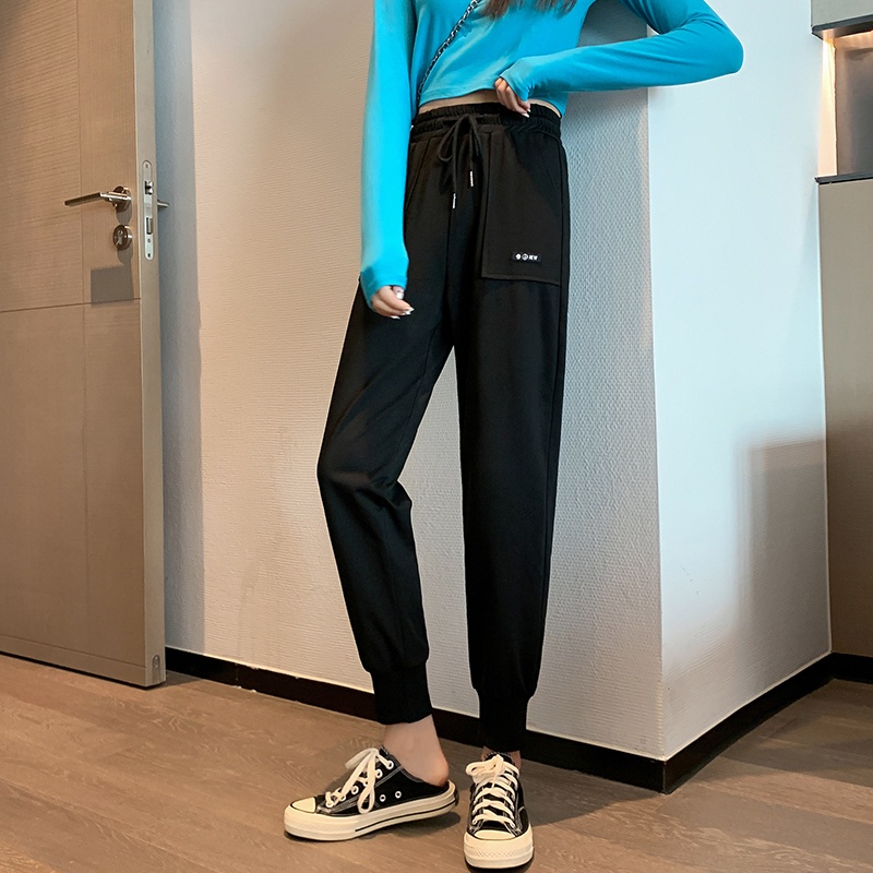 NRVP Quần Thể Thao Ống Rộng Phong Cách Thời Trang Hàn Quốc Dành Cho Nam Và Nữ