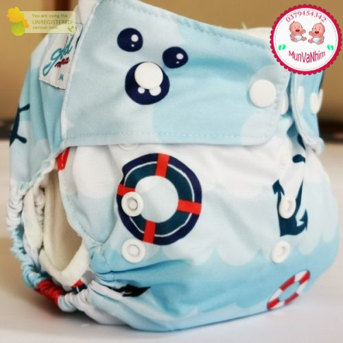 Bỉm vải , Tã vải Ban đêm , Ban ngày goodmama size M(3-13kg) L (10-20kg)