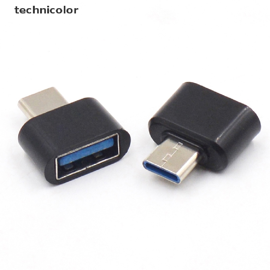 Set 2 Đầu Chuyển Đổi Usb Type C Sang Usb 2.0 Otg Chuyên Dụng Cho Điện Thoại Jelly