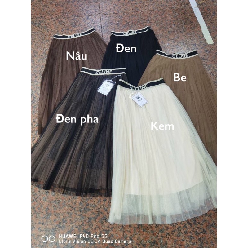 [ Mã WASTRUN4 giảm 10% tối đa 30K đơn 99K] CHÂN VÁY LƯỚI CẠP CHỮ HÓT MS14767 | BigBuy360 - bigbuy360.vn