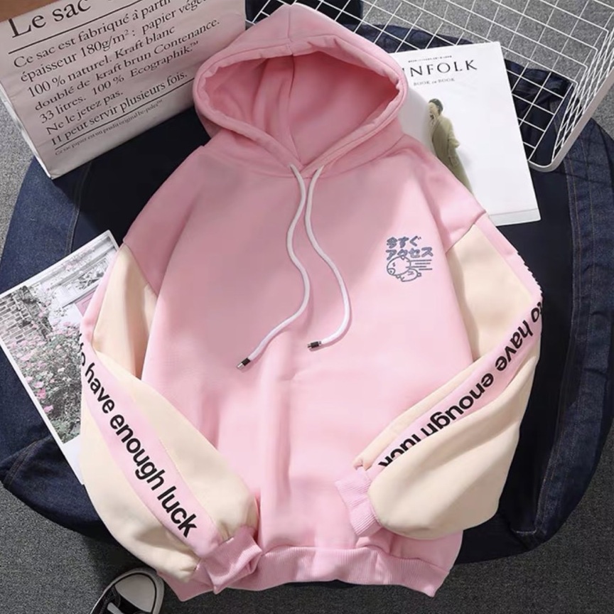 Áo Hoodie Nón Chui Trùm Đầu Nữ Nam Unisex Chất Vải Nỉ Poly Khủng Long WAH031NO