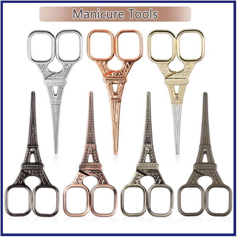 Kéo Cắt Tóc Hình Tháp Eiffel Cổ Điển Thân Thiện Với Môi Trường