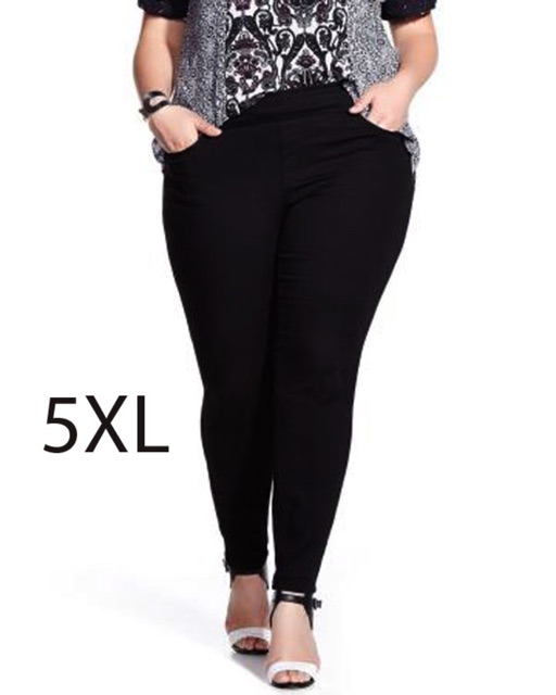 Quần legging big size thun màu đen size đại 60-115kg