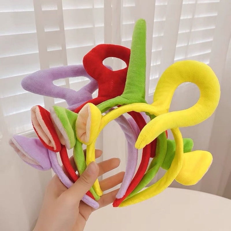 Băng Đô Rửa Mặt Họa Tiết Hoạt Hình Vui Nhộn